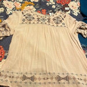 A cute blush pink top